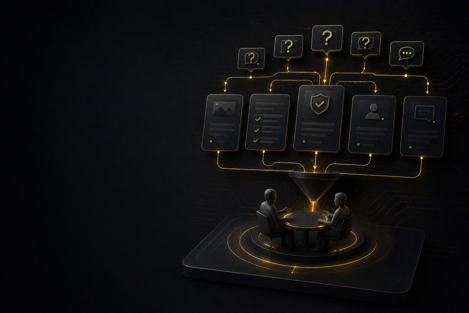 Illustration for Service business website built around the next call