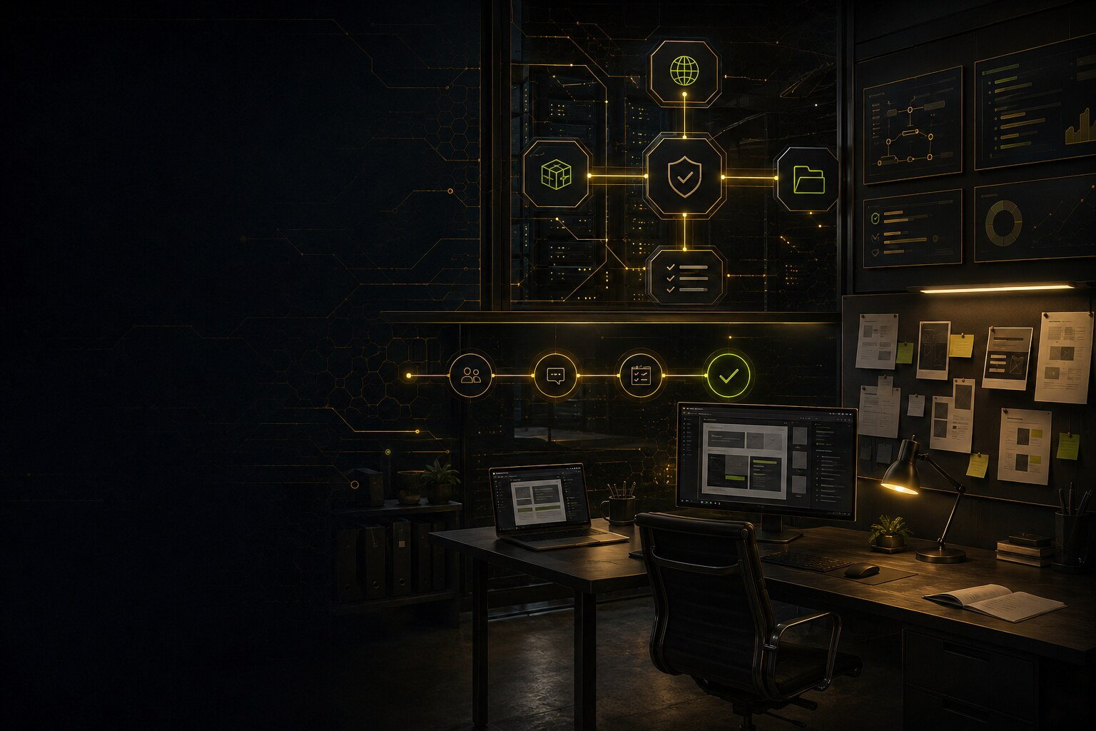 Illustration of a digital lead system for Agencies and consultants