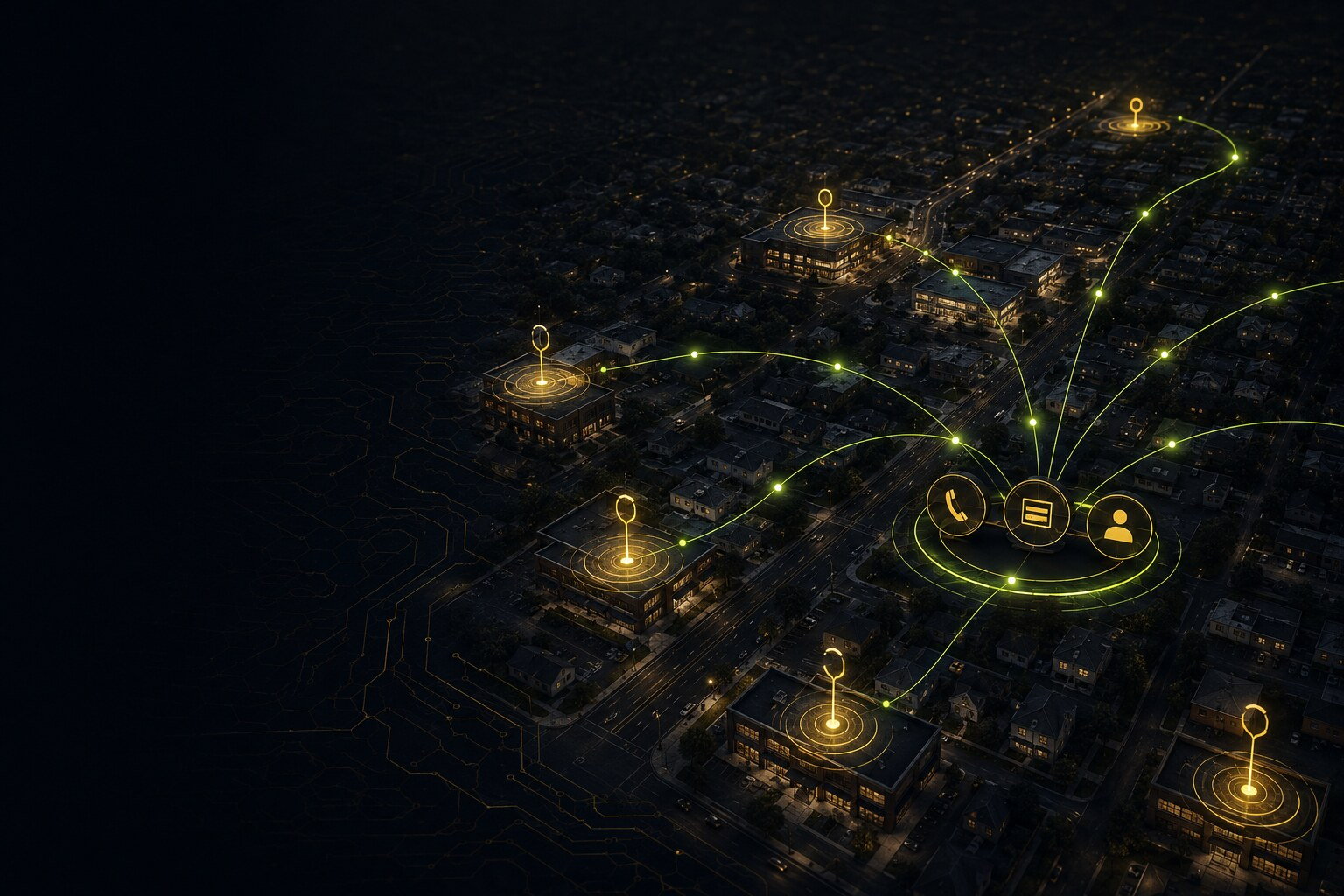 Regional digital service illustration for Local seo lead systems