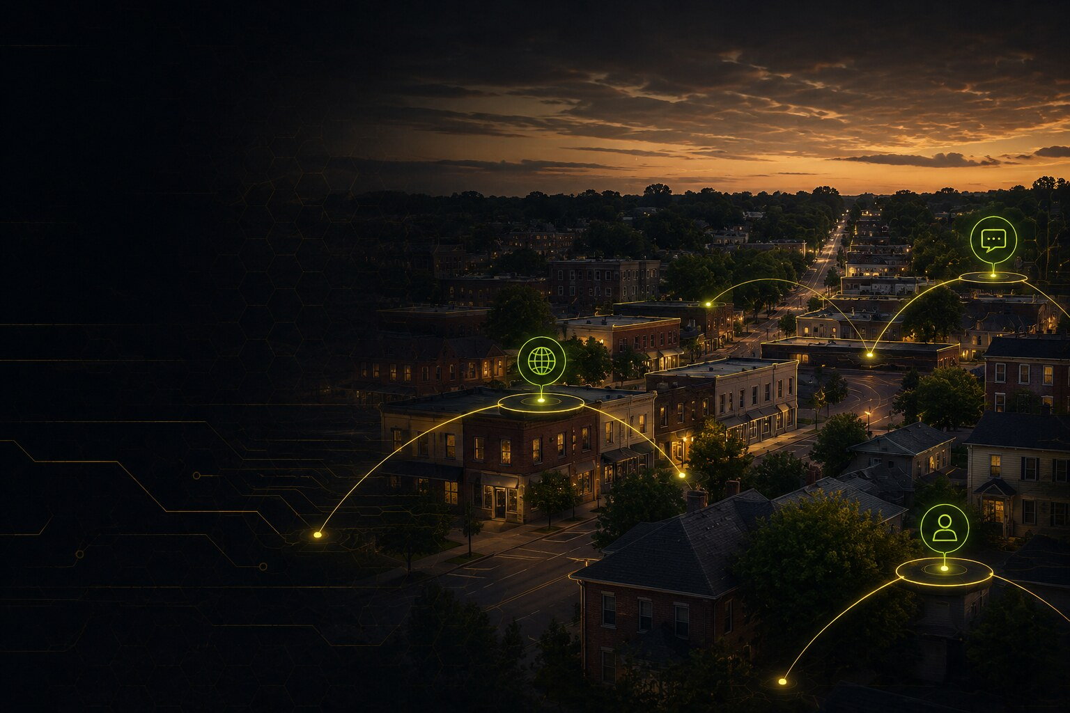 Regional digital service illustration for Ferguson missouri