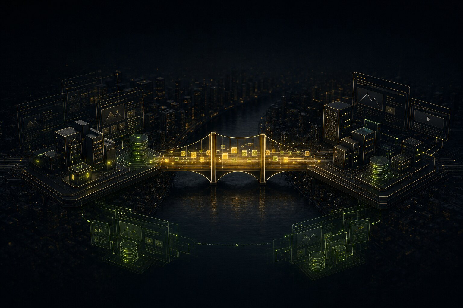 Regional digital service illustration for Wordpress migration repair