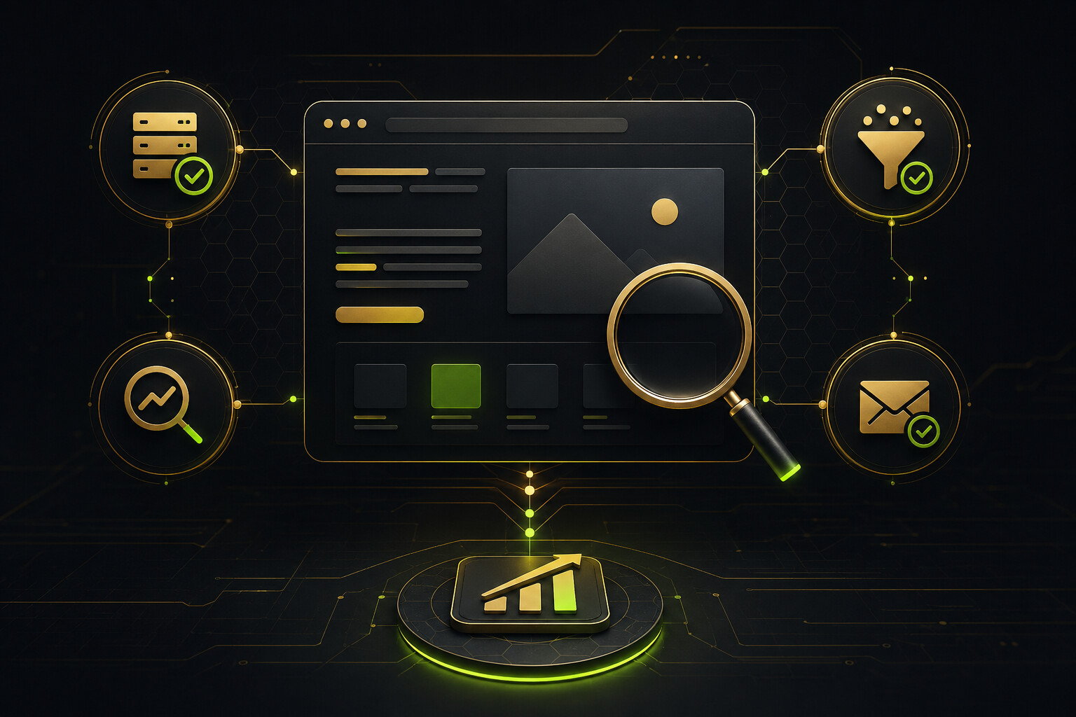 Website review across technical, visibility, conversion and follow-through signals
