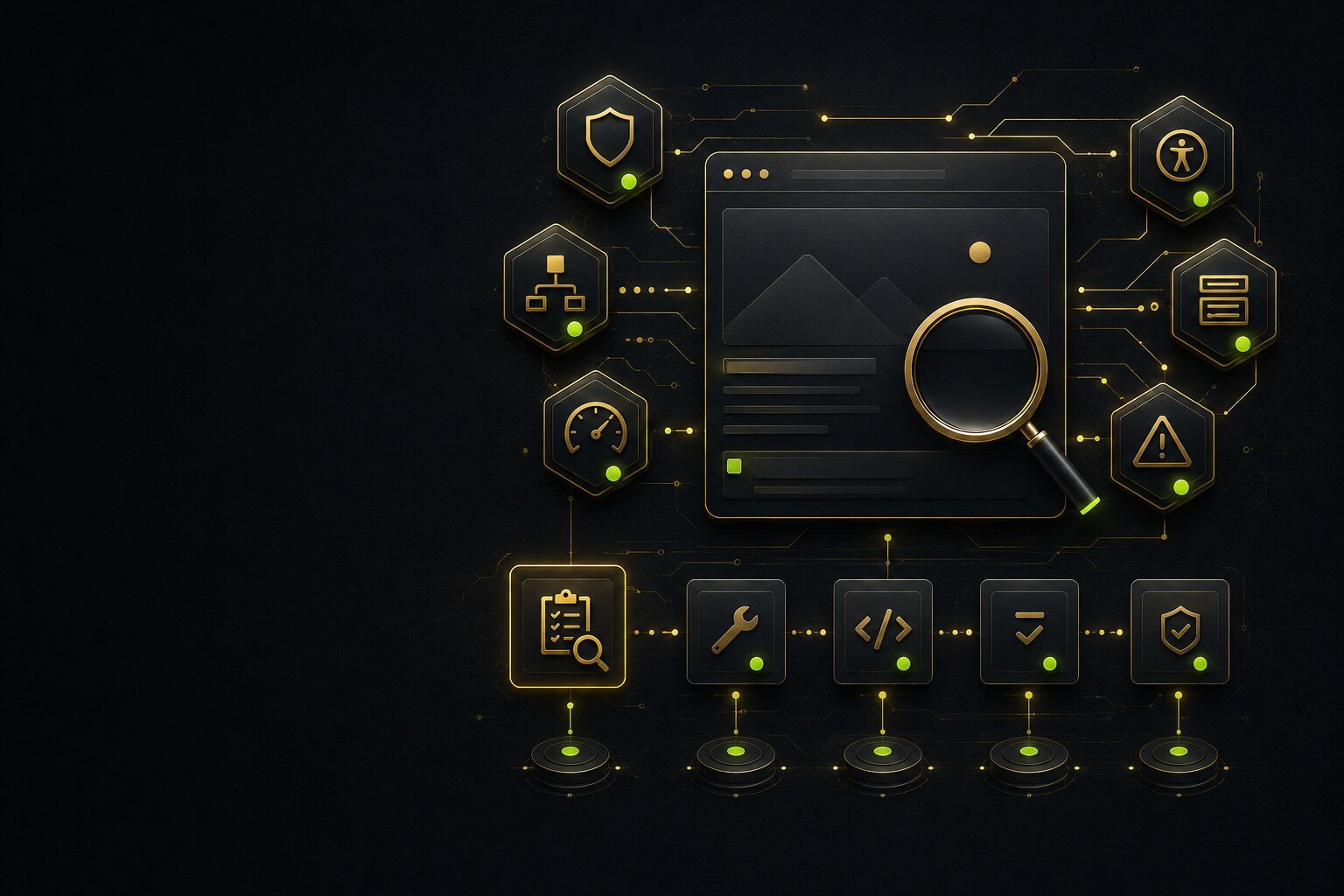Illustration supporting Audits and reporting services