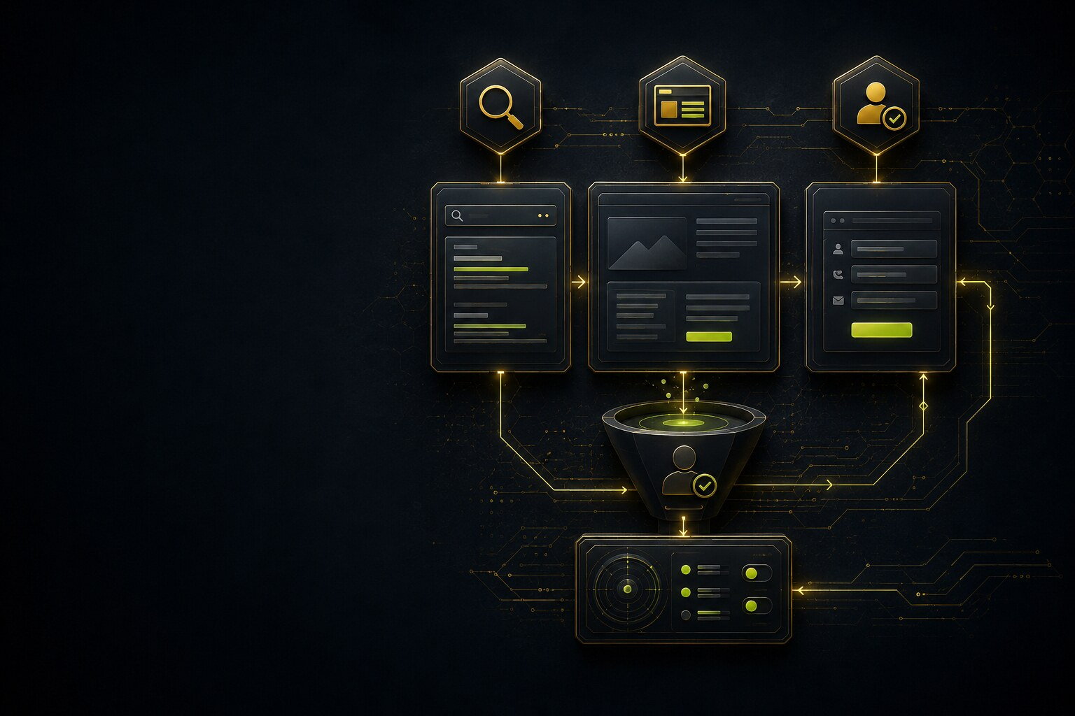 Illustration supporting Google ads services
