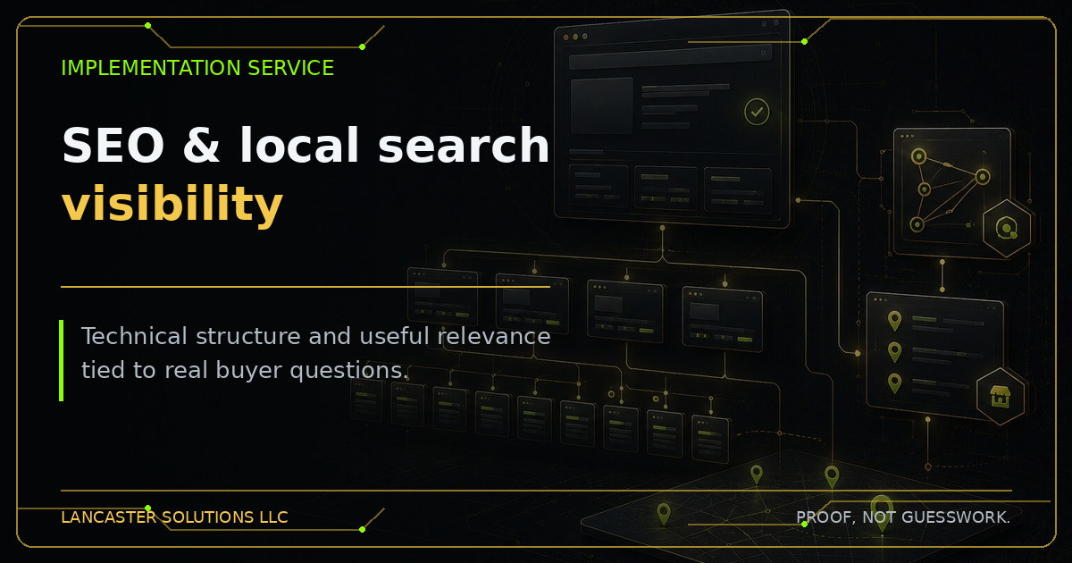 Lancaster Solutions SEO service artwork